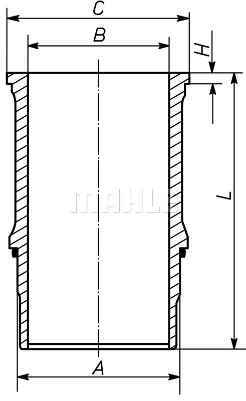 MAHLE Zylinderlaufbuchse