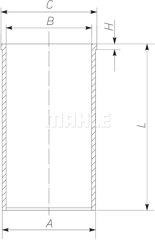 MAHLE Zylinderlaufbuchse