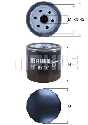 MAHLE Ölfilter