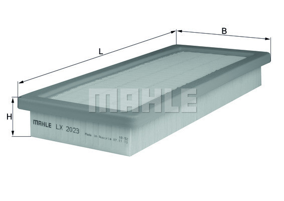 MAHLE Luftfilter MAHLE Luftfilter