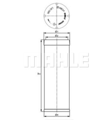 MAHLE Sekundärluftfilter