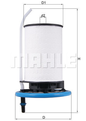 MAHLE Kraftstofffilter MAHLE Kraftstofffilter