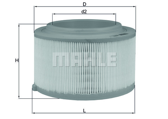 MAHLE Luftfilter MAHLE Luftfilter
