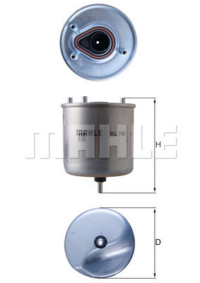 MAHLE Kraftstofffilter