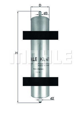 MAHLE Kraftstofffilter