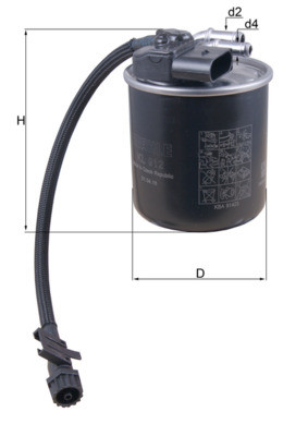 MAHLE Kraftstofffilter