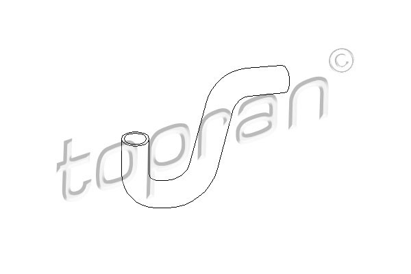 TOPRAN Kühlerschlauch