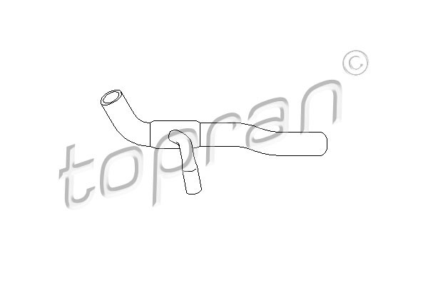 TOPRAN Kühlerschlauch