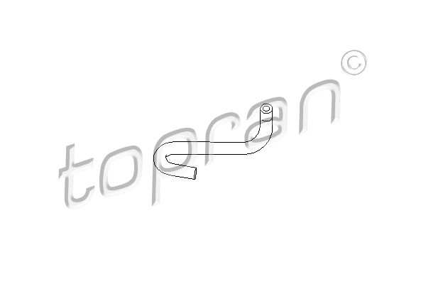 TOPRAN Kühlerschlauch