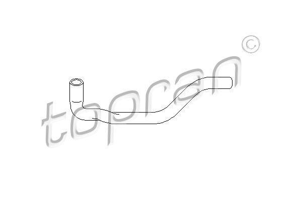 TOPRAN Kühlerschlauch