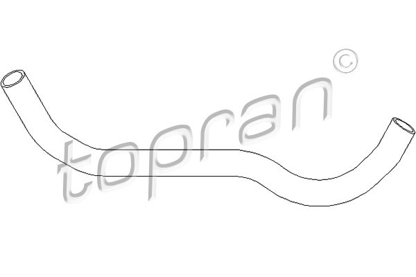 TOPRAN Kühlerschlauch