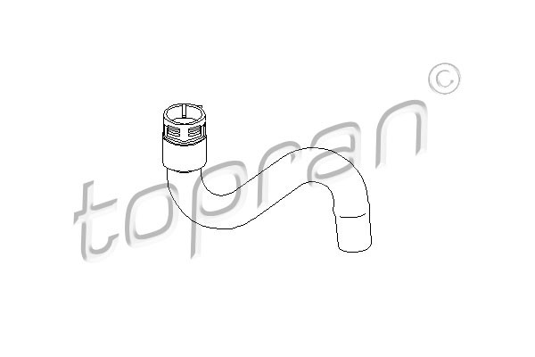 TOPRAN Kühlerschlauch