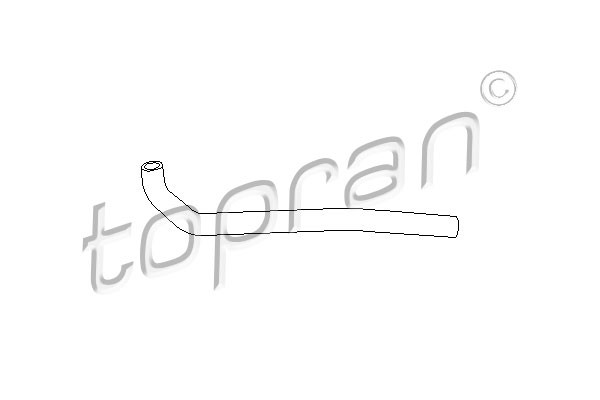 TOPRAN Kühlerschlauch
