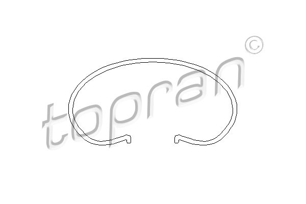 TOPRAN Drahtring, Ausrückteller