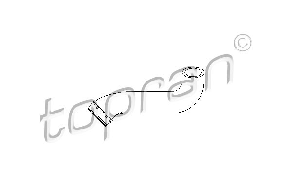 TOPRAN Ladeluftschlauch