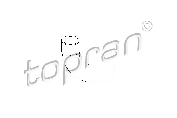 TOPRAN Ladeluftschlauch