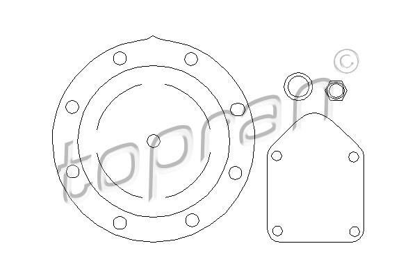 TOPRAN Membran, Unterdruckpumpe