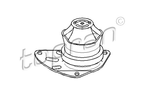 TOPRAN Lagerung, Motor