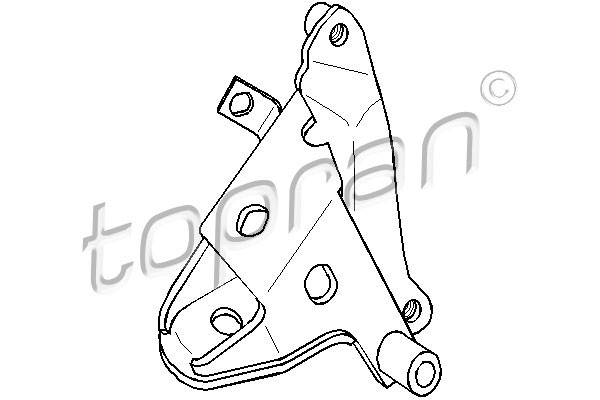 TOPRAN Lagerbock, Motoraufhängung