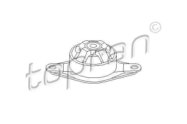 TOPRAN Lagerung, Motor