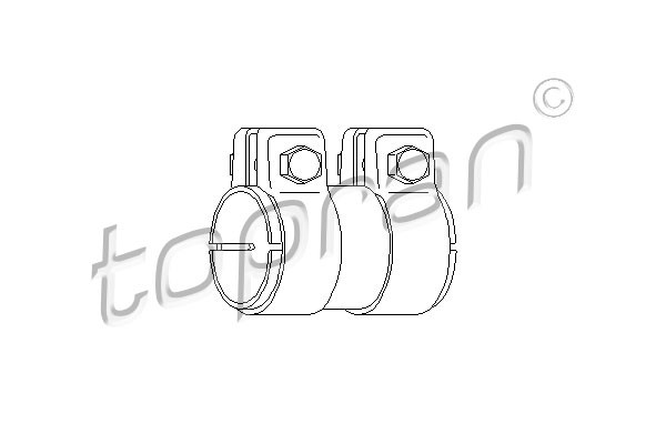 TOPRAN Rohrverbinder, Abgasanlage