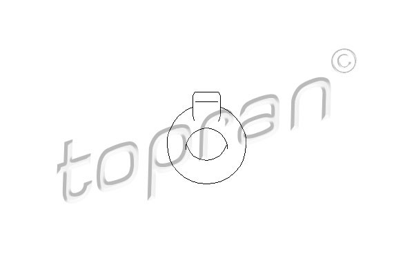 TOPRAN Halter, Schalldämpfer