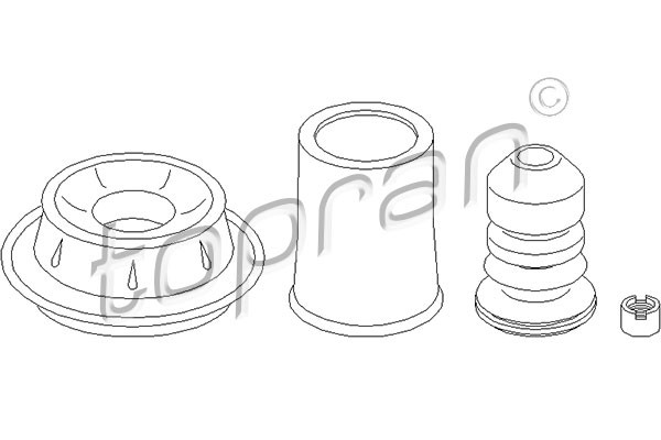 TOPRAN Reparatursatz, Federbeinstützlager