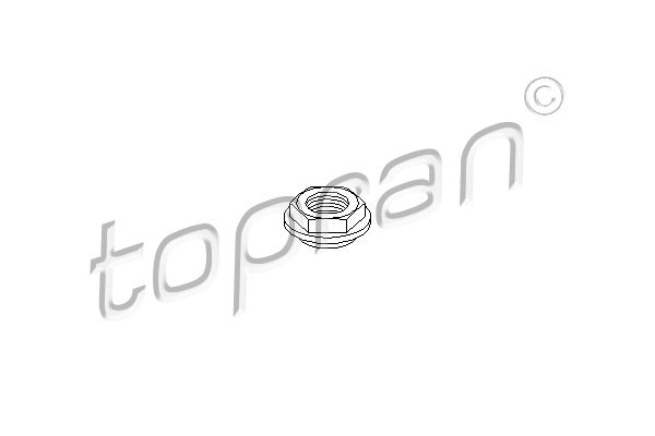 TOPRAN Gewindehülse, Federbein
