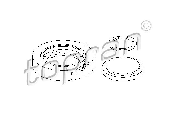 TOPRAN Reparatursatz, Schaltgetriebeflansch