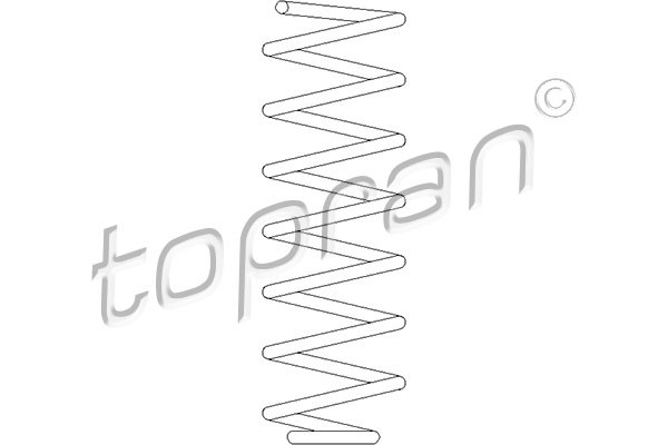 TOPRAN Fahrwerksfeder