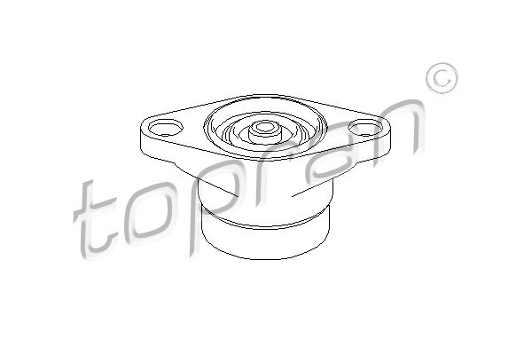 TOPRAN Federbeinstützlager