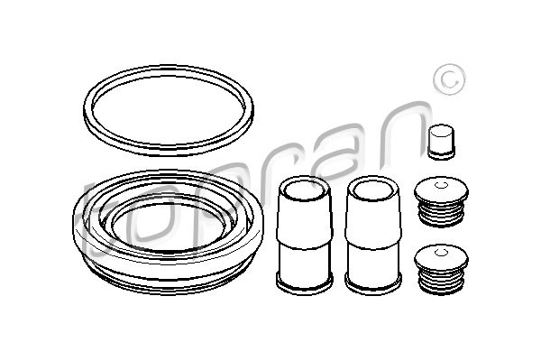 TOPRAN Reparatursatz, Bremssattel