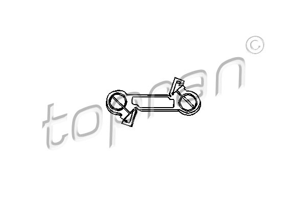 TOPRAN Wähl-/Schaltstange