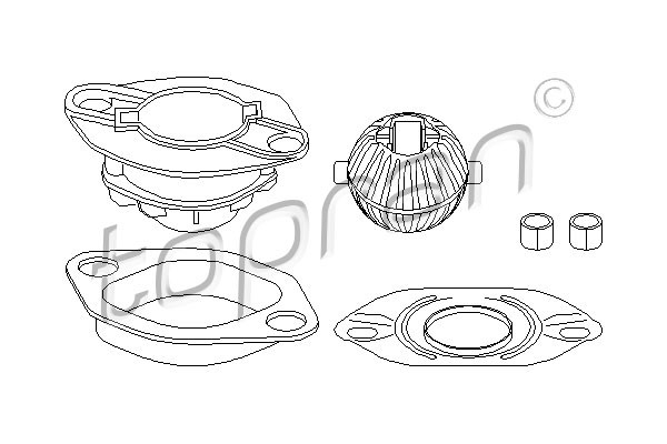 TOPRAN Reparatursatz, Schalthebel