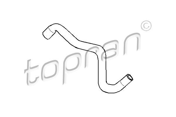 TOPRAN Kühlerschlauch