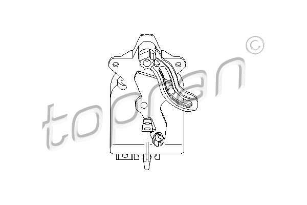 TOPRAN Stellelement, Mischklappe