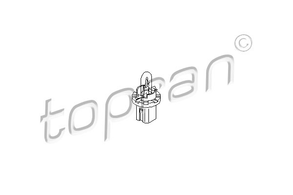 TOPRAN Glühlampe, Instrumentenbeleuchtung