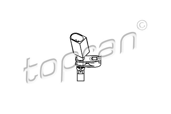 TOPRAN Sensor, Raddrehzahl