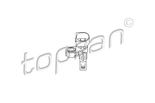 TOPRAN Sensor, Raddrehzahl
