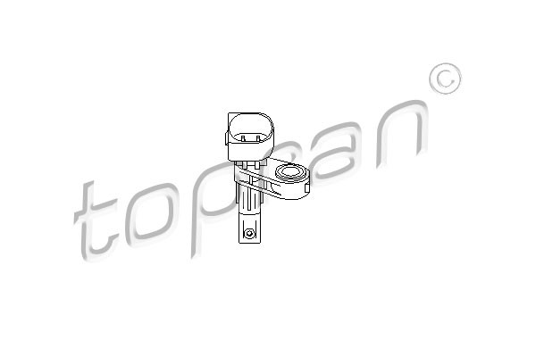 TOPRAN Sensor, Raddrehzahl