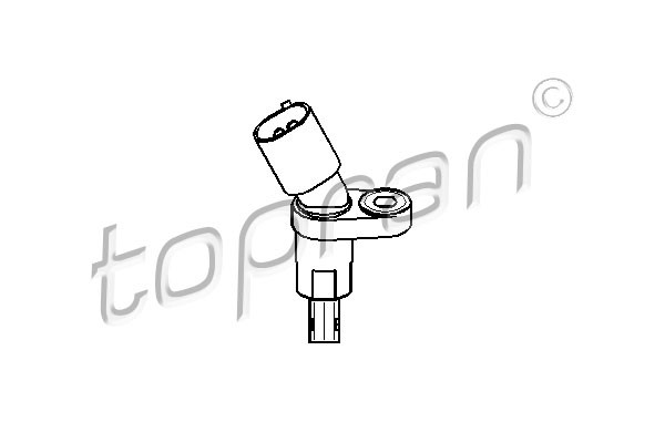 TOPRAN Sensor, Raddrehzahl