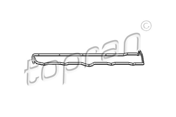 TOPRAN Dichtung, Zylinderkopfhaube