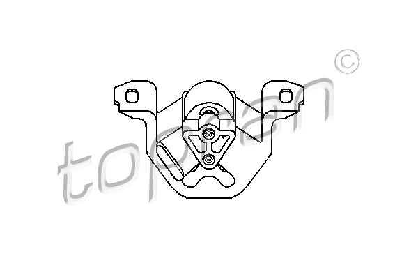 TOPRAN Lagerung, Motor