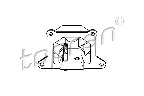 TOPRAN Lagerung, Motor