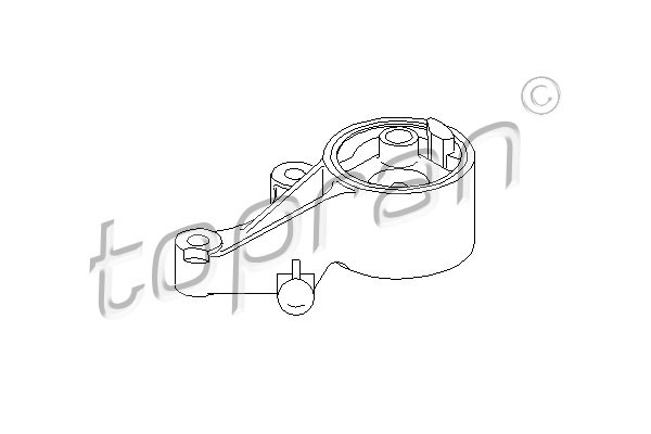 TOPRAN Lagerung, Motor