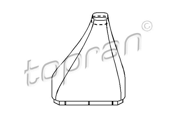 TOPRAN Schalthebelverkleidung