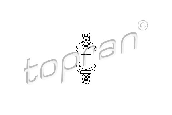 TOPRAN Halter, Kraftstoffpumpe