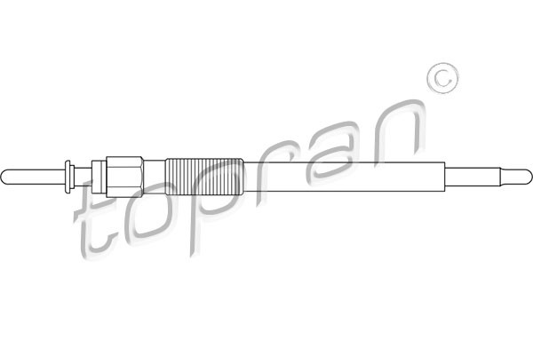 TOPRAN Glühkerze