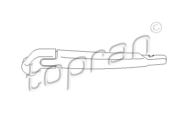 TOPRAN Wischarm, Scheibenreinigung