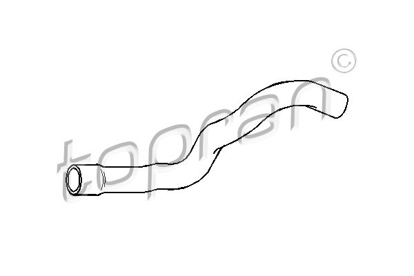 TOPRAN Kühlerschlauch